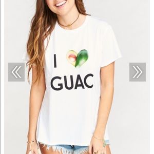 Show me your mumu I love guac shirt